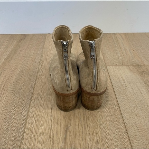 Rag & Bone Willow Boot Grommets Sand Tan Suede Womens 9.5 - Picture 7 of 8